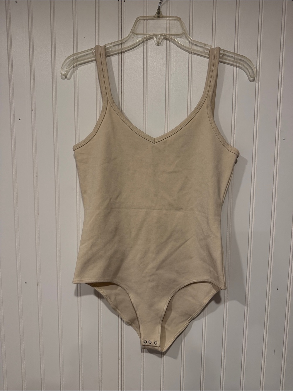 rag & bone Beige Tank Bodysuit